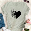 HEART BUTTERFLY TEE