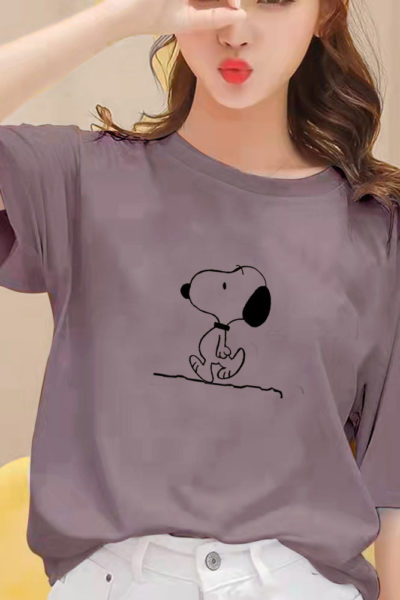 Soonpy Baggy T Shirt - Purple