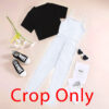 preppy style - crop top