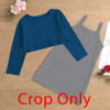 Crop tee - Crop Only