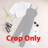 Preppy style - crop