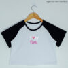 Raglan Crop - Mini I Love Mama