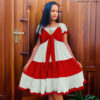 Big Bow Frock - Dog Paw