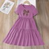 Ruffle Hem Dress - Koti Bow