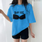 Bow Baggy - Black Baby Girl
