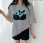Bow Baggy - Blue Butterflies