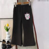 Waffle Pullover pant - Kitty