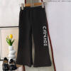 Waffle Pullover pant - White Carnage