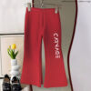 Waffle Pullover pant - White Carnage