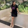 Short T-Shirt Dress - Mamas little