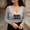 Scoop Neck Crop - Hustle