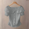 Rib Blouse
