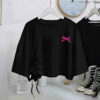 Ussana Baggy - Pink Bow