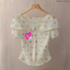 Rib Blouse - Pink Lover