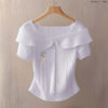 Rib Blouse - Hobby