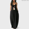 Long V Neck Cami - Dun Dun
