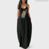 Long V Neck Cami - Bow Kumari
