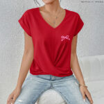Sweetheart Tee - Pink Bow